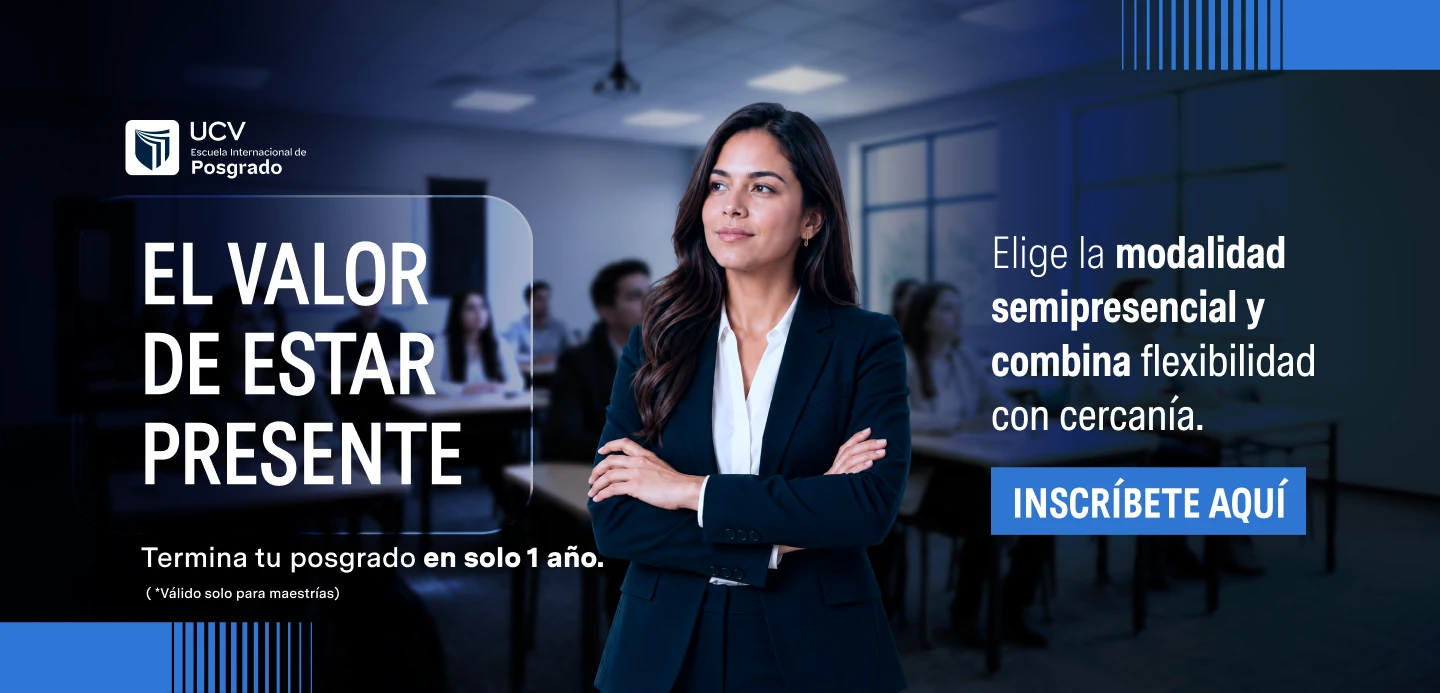 Posgrado UCV: el valor de estar presente