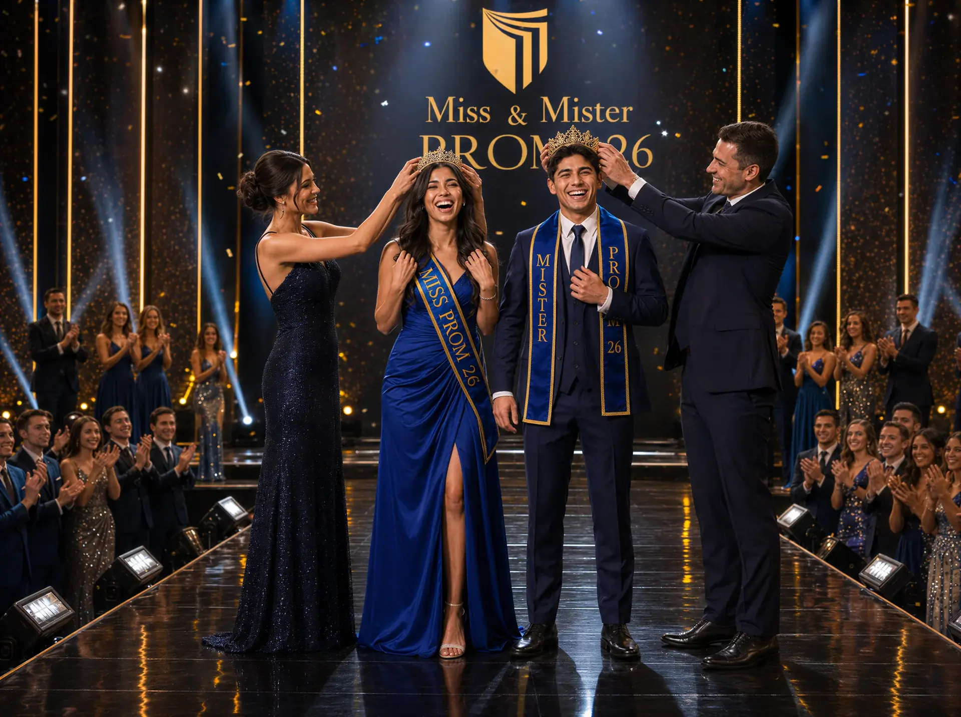 Coronación de Miss y Mister Prom 26
